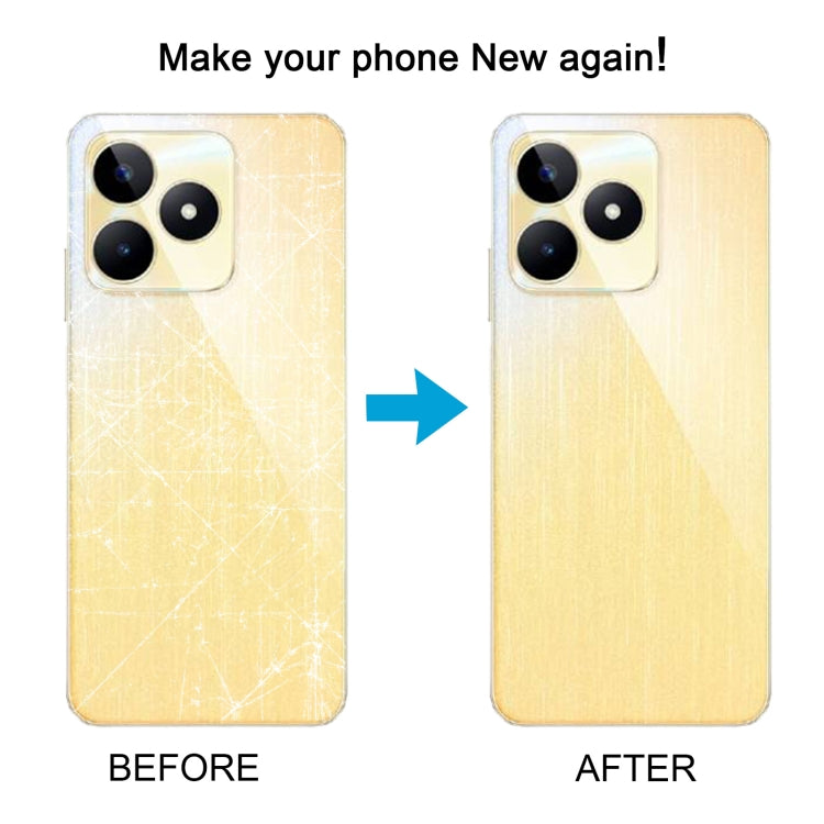 For Realme C53 Original Battery Back Cover with Camera Lens Cover(Gold) - Back Cover by PMC TechLife | Online Shopping South Africa | PMC TechLife