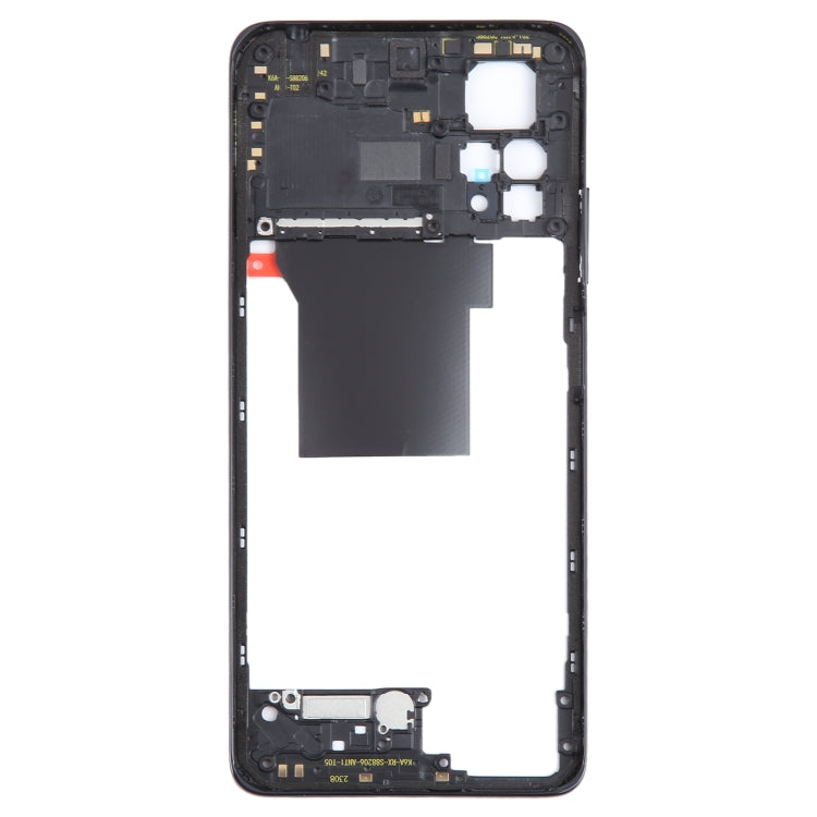 For Xiaomi Redmi Note 12 Pro 4G Original Middle Frame Bezel Plate (Black) - Frame Bezel Plate by PMC TechLife | Online Shopping South Africa | PMC TechLife