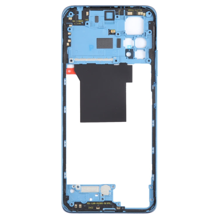 For Xiaomi Redmi Note 12 Pro 4G Original Middle Frame Bezel Plate (Blue) - Frame Bezel Plate by PMC TechLife | Online Shopping South Africa | PMC TechLife