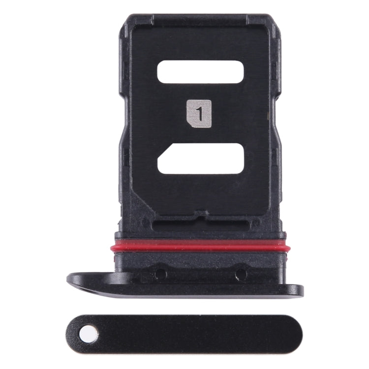 For Asus Zenfone 10 AI2302 SIM Card Tray + SIM Card Tray (Black) - Card Tray by PMC TechLife | Online Shopping South Africa | PMC TechLife