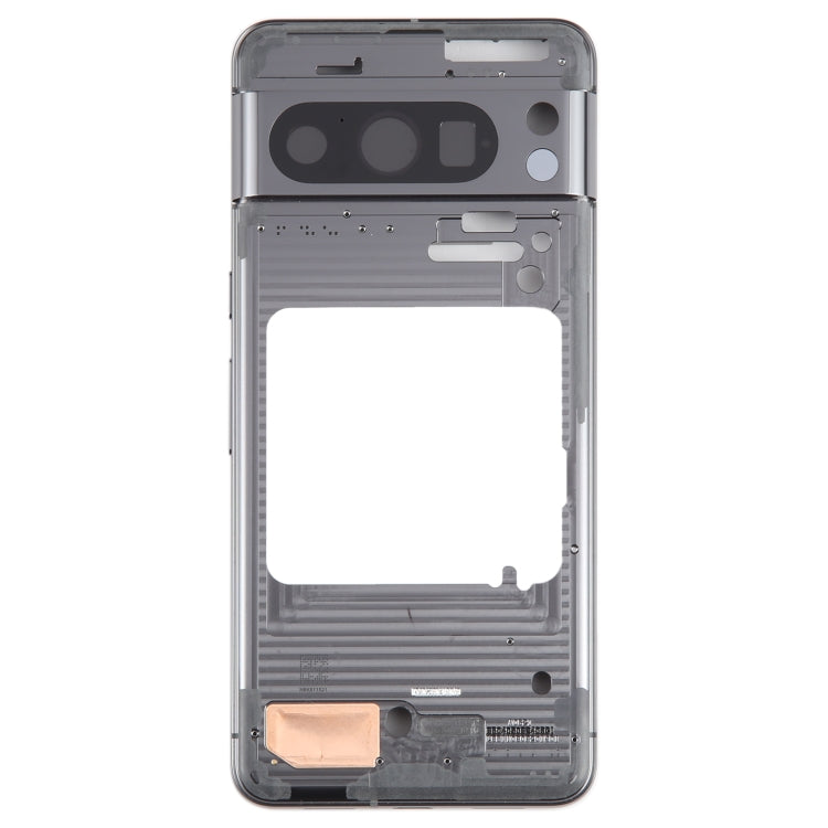 For Google Pixel 8 Pro Original Front Housing LCD Frame Bezel Plate (Black) - Full Housing Cover by PMC TechLife | Online Shopping South Africa | PMC TechLife