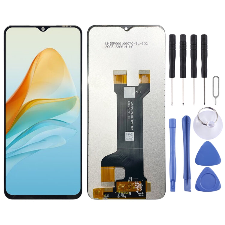 For ZTE Blade V40 Design 8046 LCD Screen with Digitizer Full Assembly (Black) - For ZTE by PMC TechLife | Online Shopping South Africa | PMC TechLife