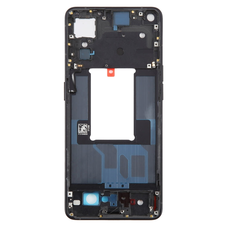For OPPO Reno7 Pro 5G Front Housing LCD Frame Bezel Plate (Black) - free shipping - PMC TechLife - Order now!