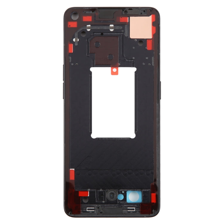 For OPPO Reno7 Pro 5G Front Housing LCD Frame Bezel Plate (Black) - free shipping - PMC TechLife - Order now!