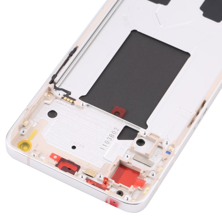 For OPPO Reno7 Pro 5G Front Housing LCD Frame Bezel Plate (Gold) - free shipping - PMC TechLife - Order now!