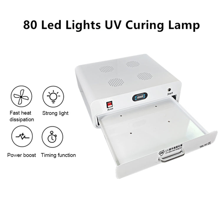TBK-905 220V UV Curing Box Mobile Phone LCD Screen Glass OCA Curing Bonding - free shipping - PMC TechLife - Order now!