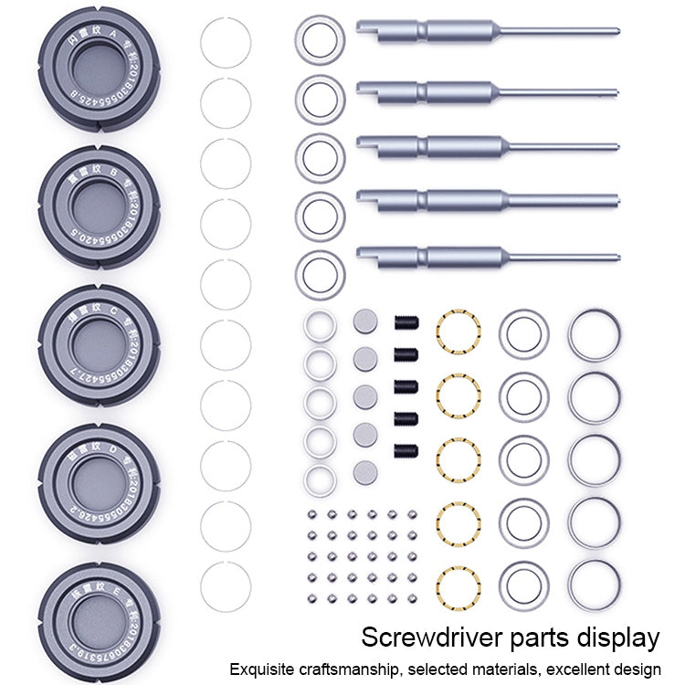 Qianli i-Thor S2 Precision 3D Texture Hollow Cross Tip Middle Bezel Screwdriver - Screwdriver by QIANLI | Online Shopping South Africa | PMC TechLife | Buy Now Pay Later Mobicred