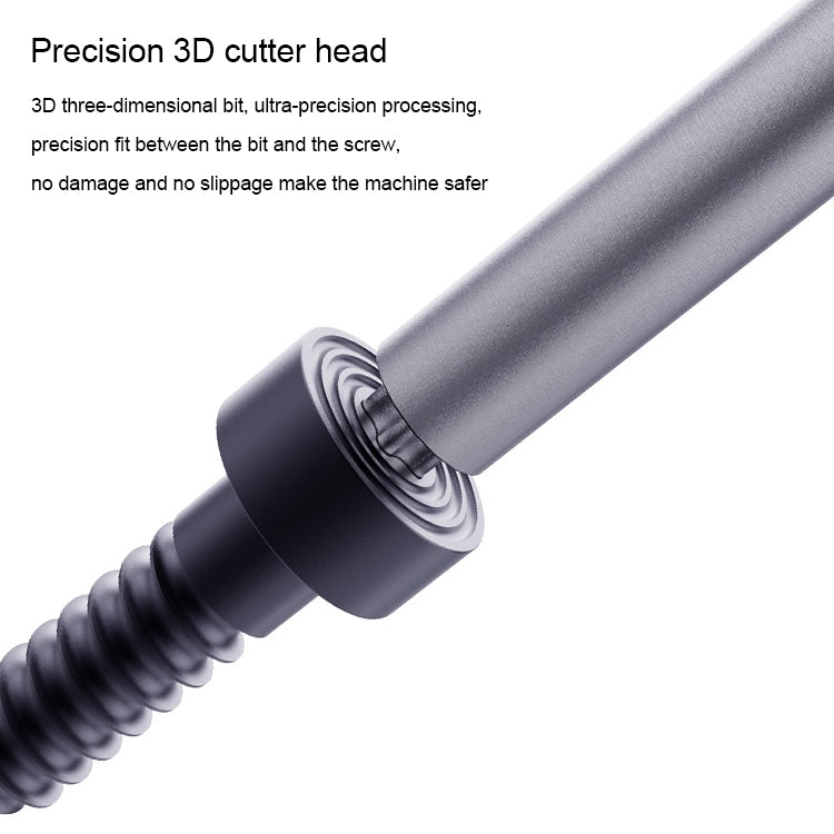 Qianli i-Thor S2 Precision 3D Texture Hollow Cross Tip Middle Bezel Screwdriver - Screwdriver by QIANLI | Online Shopping South Africa | PMC TechLife | Buy Now Pay Later Mobicred