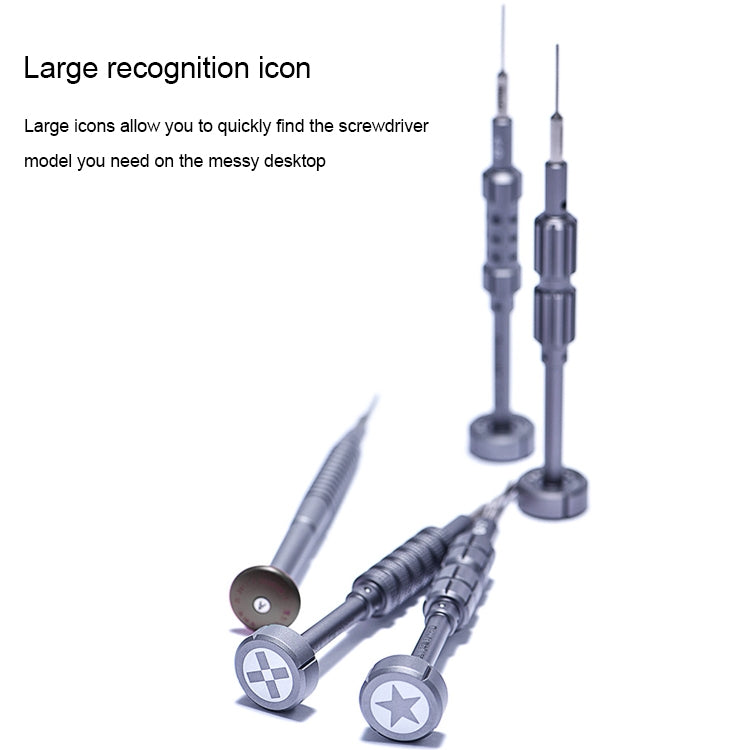 Qianli i-Thor S2 Precision 3D Texture Hollow Cross Tip Middle Bezel Screwdriver - Screwdriver by QIANLI | Online Shopping South Africa | PMC TechLife | Buy Now Pay Later Mobicred
