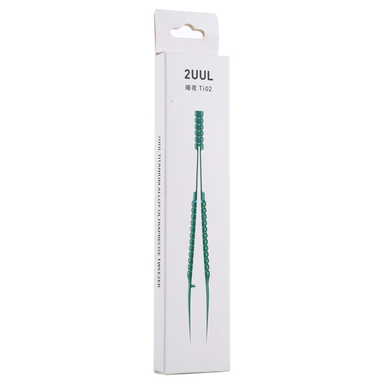 2UUL Ti02  Titanium Alloy Curved Tweezers - Dust Remove Tool by 2UUL | Online Shopping South Africa | PMC TechLife