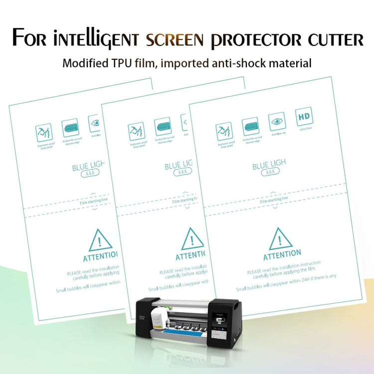 50 PCS F0004 Anti Blue Ray TPU Soft Film Supplies for Protector Cutter - Phone Film Cutter by PMC TechLife | Online Shopping South Africa | PMC TechLife