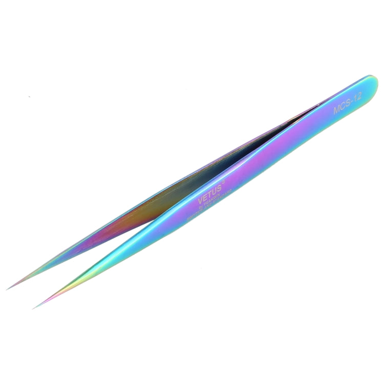 Vetus MCS-12 Bright Color Tweezers(Colour) - Tweezers by VETUS | Online Shopping South Africa | PMC TechLife