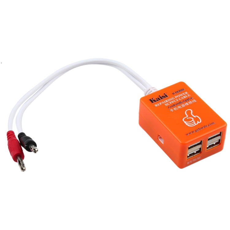 Kaisi K-9088 Repairing Power Supply Cable For Android/iPhone - Test Tools by Kaisi | Online Shopping South Africa | PMC TechLife | Buy Now Pay Later Mobicred