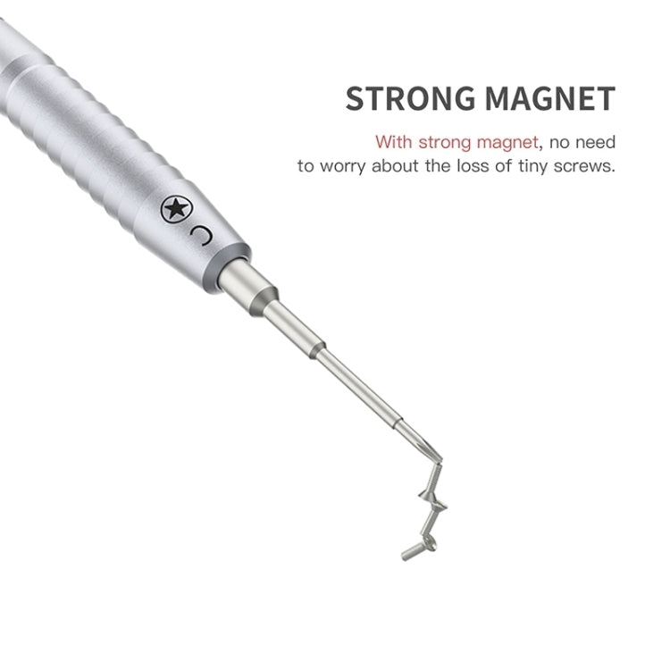 Qianli iFlying 5 in 1 Aluminum Handle Anti-slip Screwdriver - free shipping - PMC TechLife - Order now!