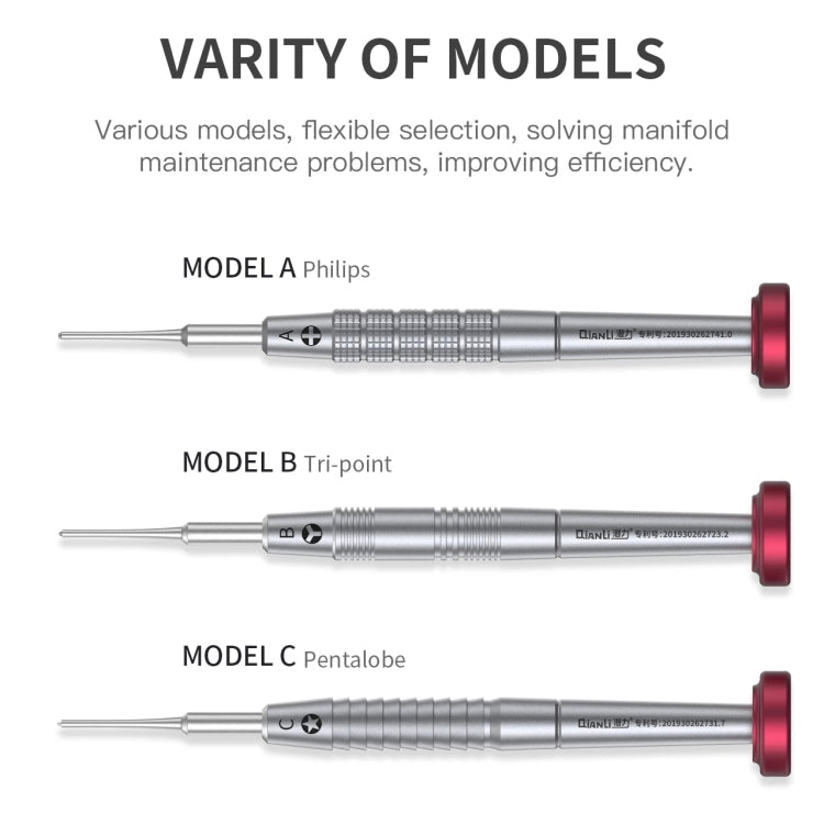 Qianli iFlying 3D Aluminum Handle Anti-slip Screwdriver, Philips - free shipping - PMC TechLife - Order now!