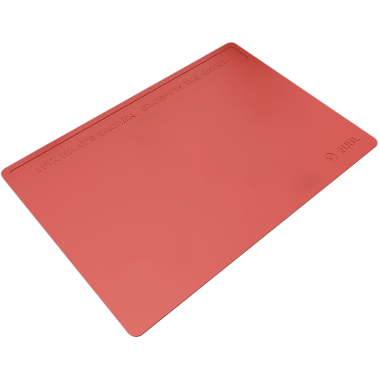 2UUL Heat Resisting Silicone Pad, Size: 40 x 28cm (Red) - Working Mat by 2UUL | Online Shopping South Africa | PMC TechLife | Buy Now Pay Later Mobicred
