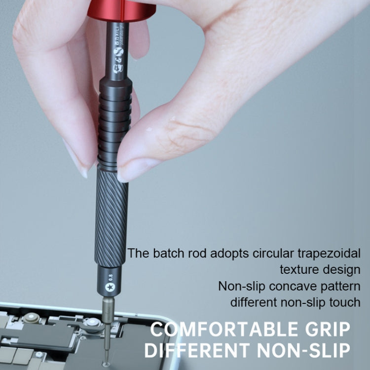 MECHANIC&XILI META Y 6 in 1 Alloy Magnetic Screwdriver Set for Mobile Phone Repair - free shipping - PMC TechLife - Order now!