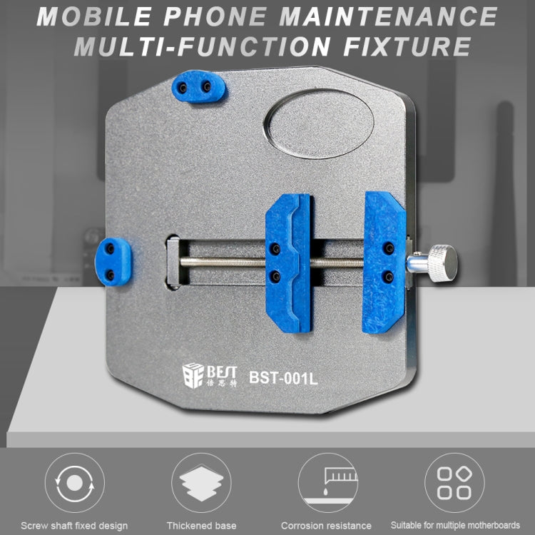 BEST BST-001L Aluminum Alloy Universal Motherboard PCB IC Chip Holder Fixture - free shipping - PMC TechLife - Order now!