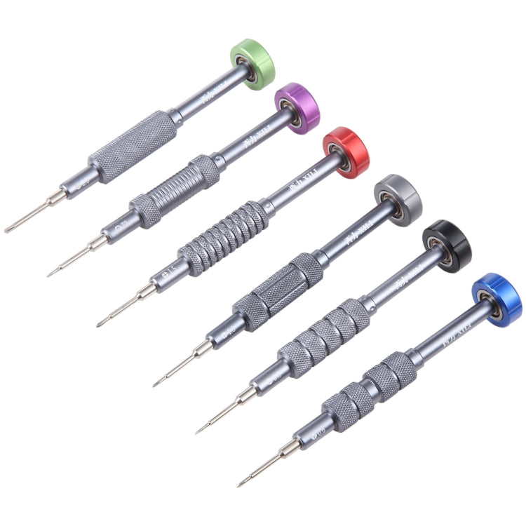 H006 6 in 1 High Hardness Precision Screwdriver - Screwdriver Set by PMC TechLife | Online Shopping South Africa | PMC TechLife