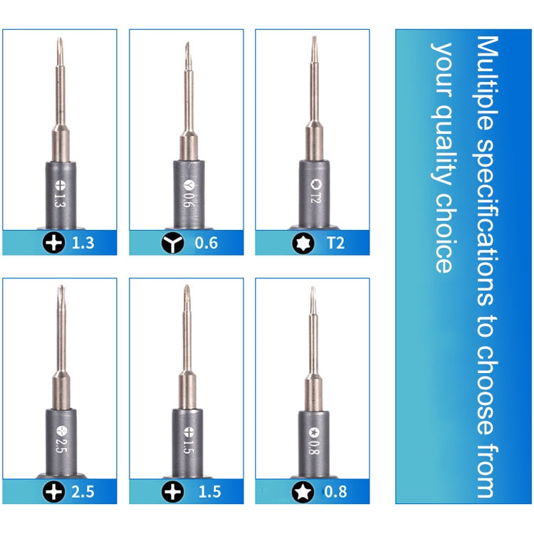 H006 6 in 1 High Hardness Precision Screwdriver - Screwdriver Set by PMC TechLife | Online Shopping South Africa | PMC TechLife