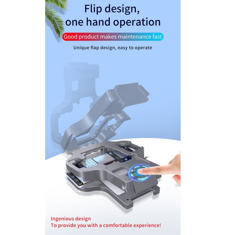 Aixun FC3-11 Mainboard Layered Testing Fixture for iPhone 11/11 Pro/11Pro Max - Test Tools by PMC TechLife | Online Shopping South Africa | PMC TechLife