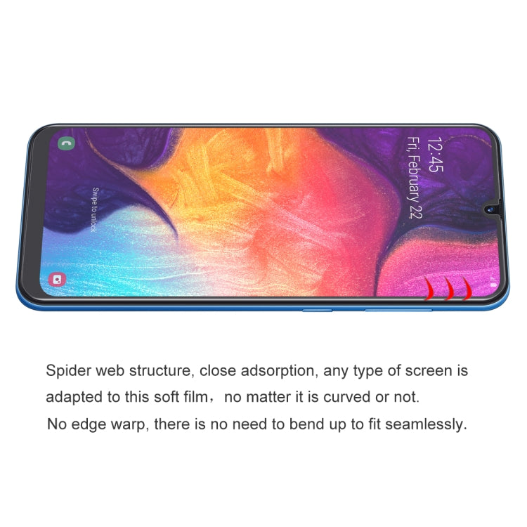 2 PCS ENKAY Hat-Prince 0.1mm 3D Full Screen Protector Explosion-proof Hydrogel Film for Samsung Galaxy A30 / A50 - free shipping - PMC TechLife - Order now!