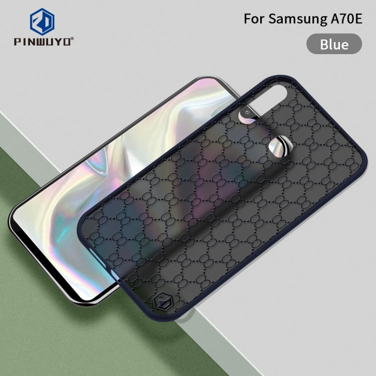 For Samsung Galaxy A70E PINWUYO Series 2 Generation PC + TPU Waterproof and Anti-drop All-inclusive Protective Case(Blue) - Galaxy Phone Cases by PINWUYO | Online Shopping South Africa | PMC TechLife | Buy Now Pay Later Mobicred