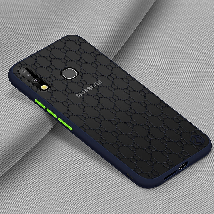 For Samsung Galaxy A70E PINWUYO Series 2 Generation PC + TPU Waterproof and Anti-drop All-inclusive Protective Case(Blue) - Galaxy Phone Cases by PINWUYO | Online Shopping South Africa | PMC TechLife | Buy Now Pay Later Mobicred