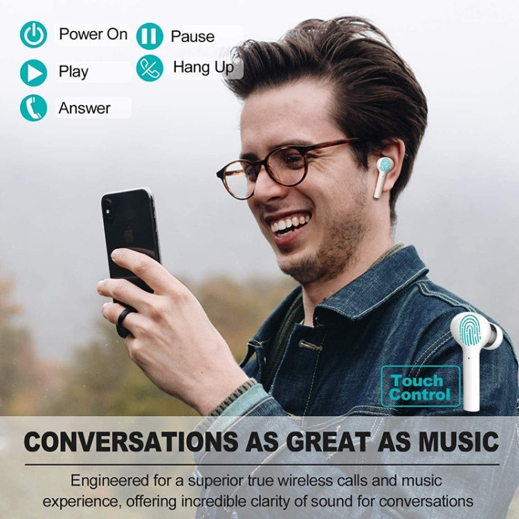 J3 Pro TWS Hifi Wireless Bluetooth 5.2 Earphone LED Display Waterproof Sports Gaming Headset Noise Earbuds(Black) - TWS Earphone by PMC TechLife | Online Shopping South Africa | PMC TechLife