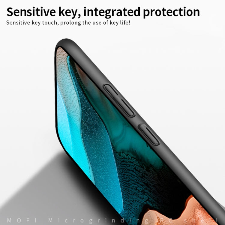 For Xiaomi Redmi K30 Pro MOFI Frosted PC Ultra-thin Hard Case(Black) - Xiaomi Cases by MOFI | Online Shopping South Africa | PMC TechLife | Buy Now Pay Later Mobicred