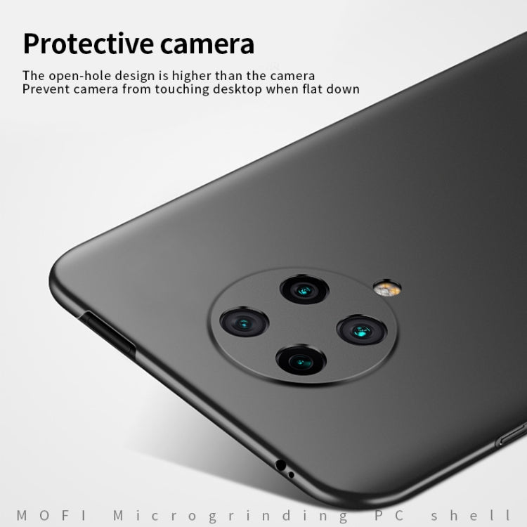 For Xiaomi Redmi K30 Pro MOFI Frosted PC Ultra-thin Hard Case(Black) - Xiaomi Cases by MOFI | Online Shopping South Africa | PMC TechLife | Buy Now Pay Later Mobicred