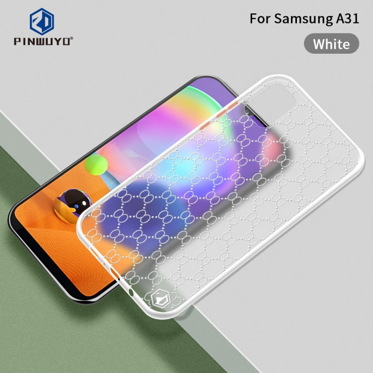 For Samsung Galaxy A31 PINWUYO Series 2 Generation PC + TPU Waterproof and Anti-drop All-inclusive Protective Case(White) - Galaxy Phone Cases by PINWUYO | Online Shopping South Africa | PMC TechLife | Buy Now Pay Later Mobicred