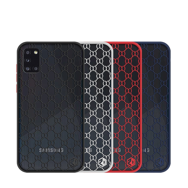 For Samsung Galaxy A31 PINWUYO Series 2 Generation PC + TPU Waterproof and Anti-drop All-inclusive Protective Case(Blue) - Galaxy Phone Cases by PINWUYO | Online Shopping South Africa | PMC TechLife | Buy Now Pay Later Mobicred