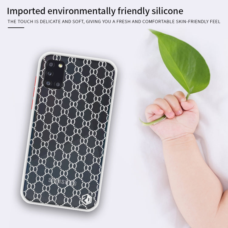 For Samsung Galaxy A31 PINWUYO Series 2 Generation PC + TPU Waterproof and Anti-drop All-inclusive Protective Case(Blue) - Galaxy Phone Cases by PINWUYO | Online Shopping South Africa | PMC TechLife | Buy Now Pay Later Mobicred