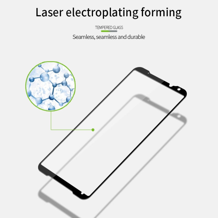 For ASUS ROG Phone 3 ZS661KS PINWUYO 9H 2.5D Full Screen Tempered Glass Film(Black) - ASUS Tempered Glass by PINWUYO | Online Shopping South Africa | PMC TechLife | Buy Now Pay Later Mobicred