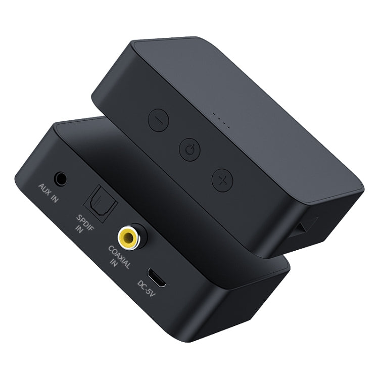 T6 Bluetooth 5.0 Computer TV Transmitter Fiber coaxial AUX Multifunction TF Card HiFI Bluetooth Audio transmitter - Audio Receiver Transmitter by PMC TechLife | Online Shopping South Africa | PMC TechLife