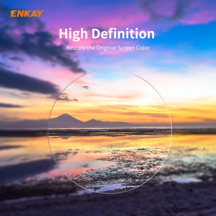 For Samsung Galaxy Watch 3 45mm 2 PCS ENKAY Hat-Prince 0.2mm 9H 2.15D Curved Edge Tempered Glass Screen Protector Watch Film - Screen Protector by ENKAY | Online Shopping South Africa | PMC TechLife | Buy Now Pay Later Mobicred