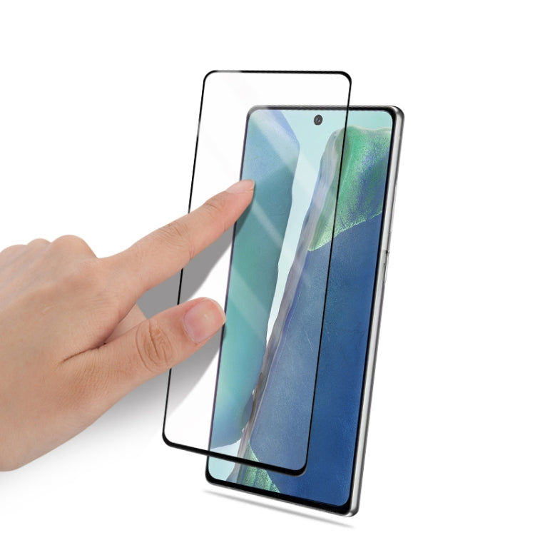For Samsung Galaxy Note 20 mocolo 0.33mm 9H 2.5D Full Glue Tempered Glass Film, Support Fingerprint Unlock - Galaxy Tempered Glass by mocolo | Online Shopping South Africa | PMC TechLife | Buy Now Pay Later Mobicred