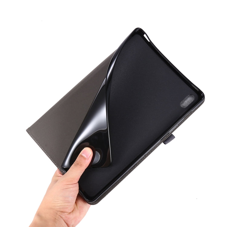 For Samsung Galaxy Tab S8 / Galaxy Tab S7 T870/T875 Horizontal Flip TPU + Fabric PU Leather Protective Case with Card Slots & Holder(DeepBlue) - free shipping - PMC TechLife - Order now!