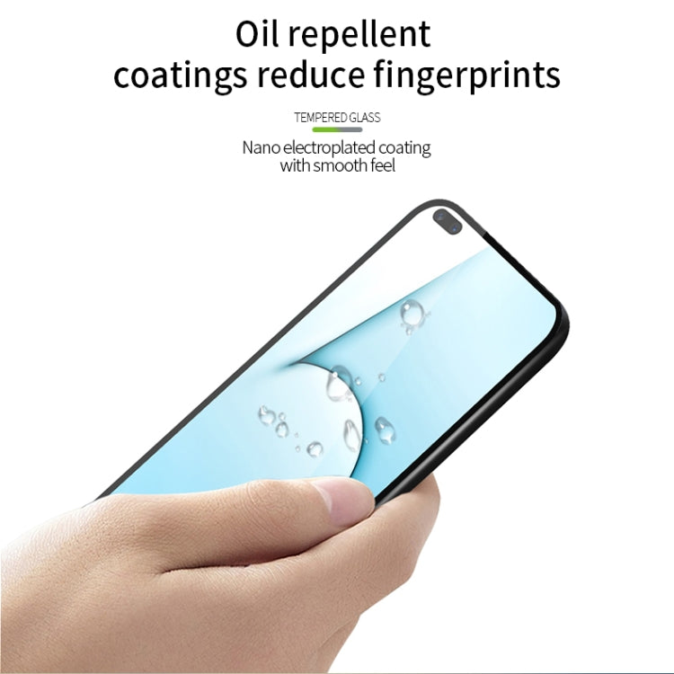 For OPPO Realme X50 PINWUYO 9H 2.5D Full Screen Tempered Glass Film(Black) - free shipping - PMC TechLife - Order now!