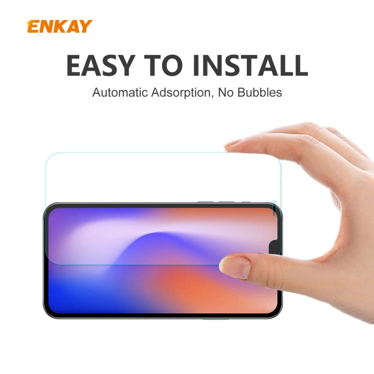 For iPhone 12 / 12 Pro 10pcs ENKAY Hat-Prince 0.26mm 9H 2.5D Curved Edge Explosion-proof Tempered Glass Film - free shipping - PMC TechLife - Order now!