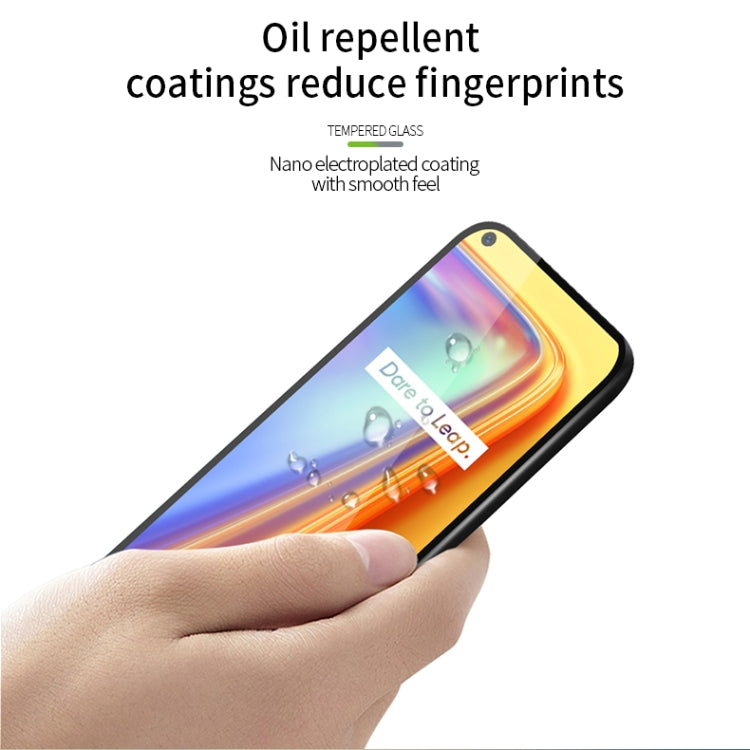 For OPPO Realme7 PINWUYO 9H 2.5D Full Screen Tempered Glass Film(Black) - free shipping - PMC TechLife - Order now!