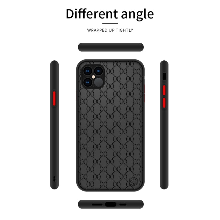 For iPhone 12 Pro Max PINWUYO Series 2 Generation PC + TPU Anti-drop All-inclusive Protective Case(Black) - free shipping - PMC TechLife - Order now!