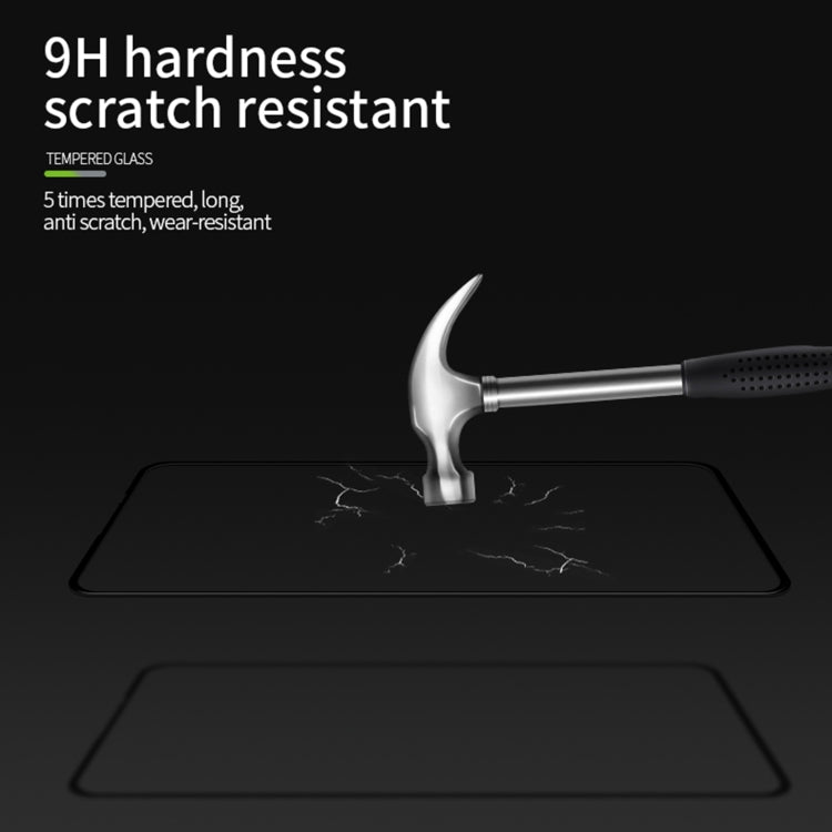 For OPPO Reno4 Z PINWUYO 9H 3D Curved Full Screen Explosion-proof Tempered Glass Film(Black) - OPPO Tempered Glass by PINWUYO | Online Shopping South Africa | PMC TechLife | Buy Now Pay Later Mobicred