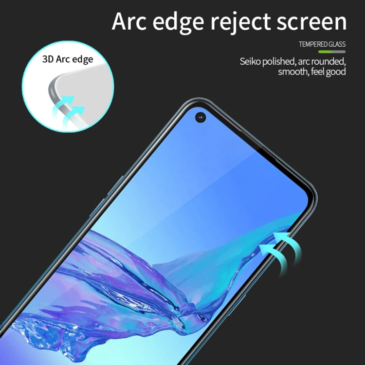 For OPPO A32 / A33 / A53 (2020) PINWUYO 9H 3D Curved Full Screen Explosion-proof Tempered Glass Film(Black) - free shipping - PMC TechLife - Order now!