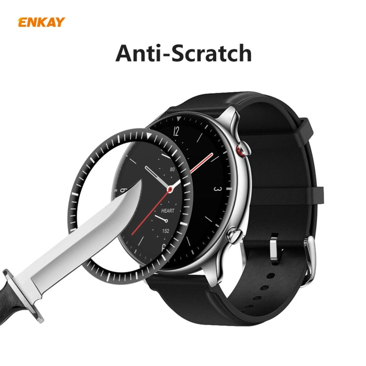 10 PCS For Amazfit GTR 2 ENKAY Hat-Prince 3D Full Screen Soft PC Edge + PMMA HD Screen Protector Film - Screen Protector by ENKAY | Online Shopping South Africa | PMC TechLife | Buy Now Pay Later Mobicred