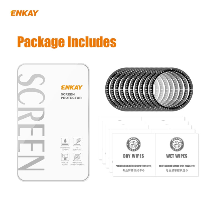 10 PCS For Amazfit GTR 2 ENKAY Hat-Prince 3D Full Screen Soft PC Edge + PMMA HD Screen Protector Film - Screen Protector by ENKAY | Online Shopping South Africa | PMC TechLife | Buy Now Pay Later Mobicred