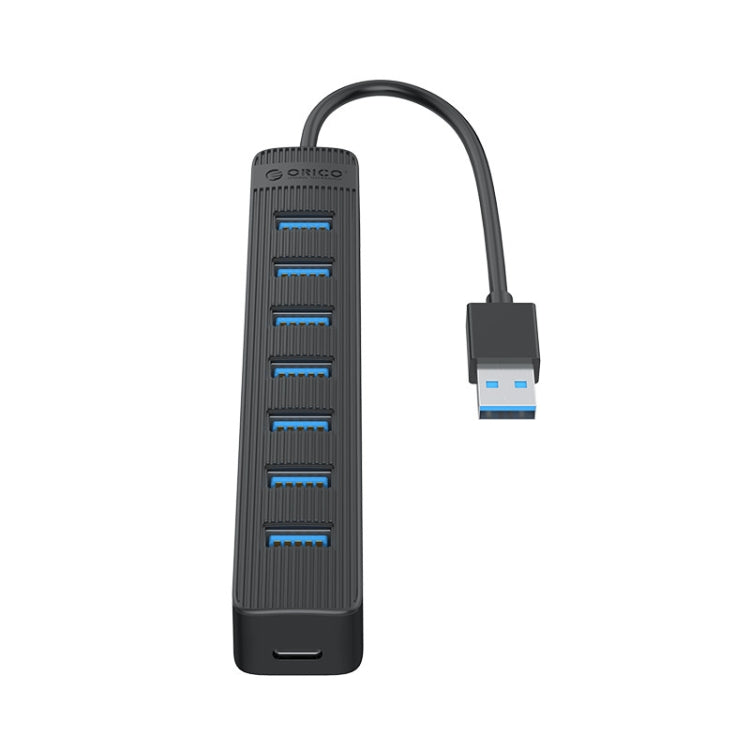 ORICO TWU3-7A-BK 7-Port USB 3.0 HUB - USB 3.0 HUB by ORICO | Online Shopping South Africa | PMC TechLife | Buy Now Pay Later Mobicred