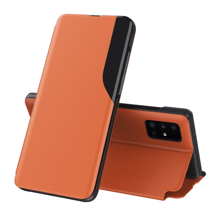 For Samsung Galaxy S20 FE/S20 Lite Attraction Flip Holder Leather Phone Case(Orange) - free shipping - PMC TechLife - Order now!