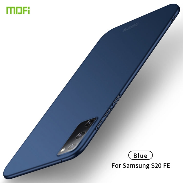 For Samsung Galaxy S20 FE MOFI Frosted PC Ultra-thin Hard Case(Blue) - free shipping - PMC TechLife - Order now!